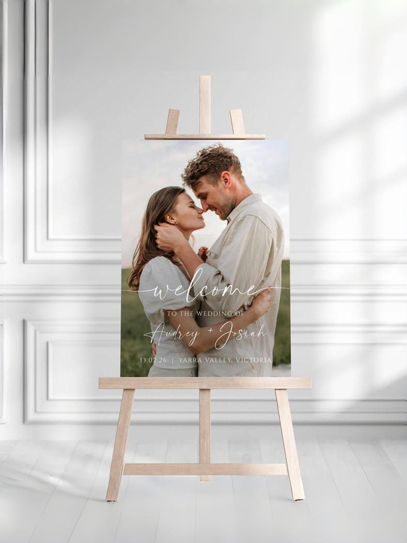 Wedding Welcome Sign Customizable Wedding Reception Welcome Board